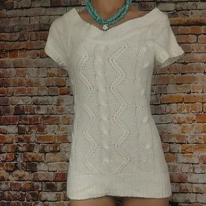 Cable Knit Sweater S